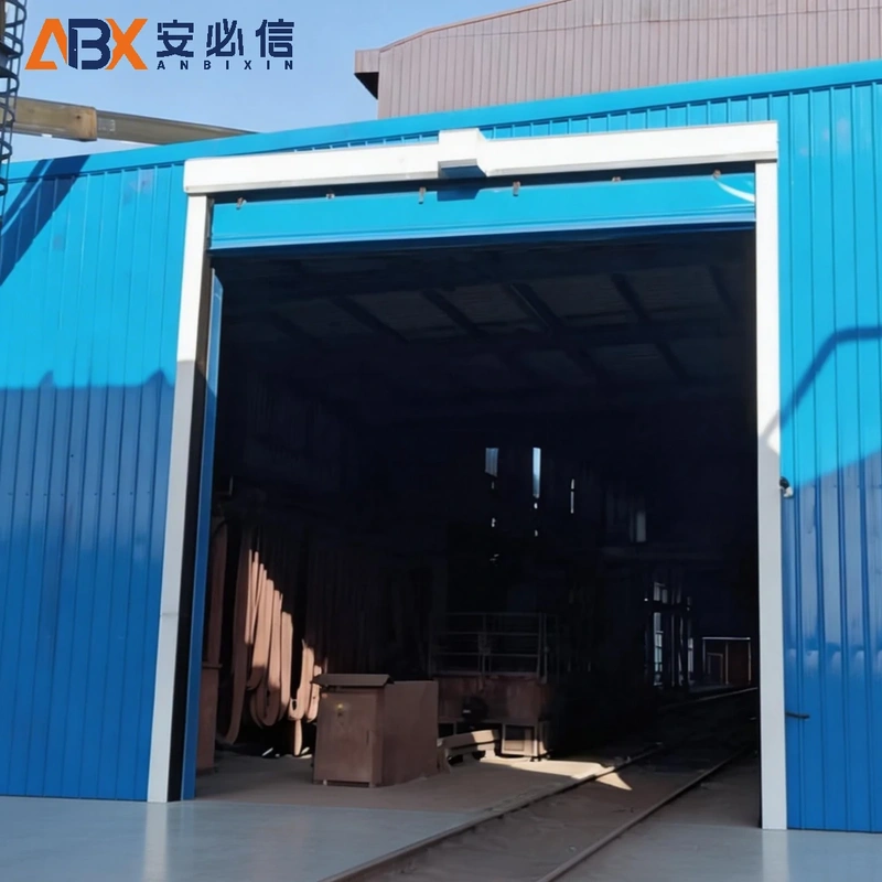 张家界市软帘堆积门
